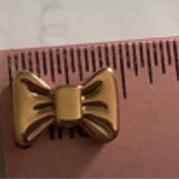 Pandora  Reflections Rose Gold Bow Charm - Picture 2 of 5